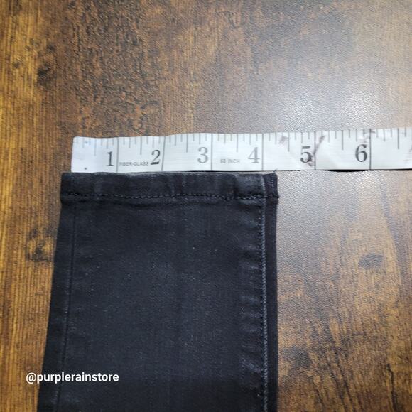 American Eagle Jeans 4 S Jegging Super Hi Rise 360 Next Level Stretch Black Wash - Picture 11 of 12